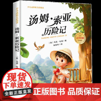 汤姆·索亚历险记少儿无障碍全彩阅读6-8岁儿童文学经典名著故事读物小学生一二三四五六年级课外书阅读寒暑假书目正版