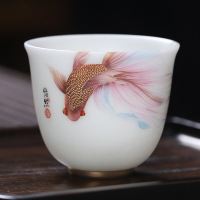 MULTIPOTENT功夫茶杯主人杯个人杯品茗杯悠然自得黄旭东大师作品伴手礼盒