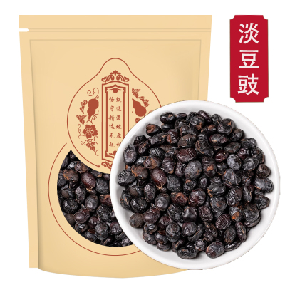 淡豆豉500g克淡豆豉水洗葱白淡豆豉黑豆豉粒干货