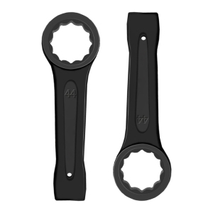 立伟铁牛敲击梅花扳手44mm/把