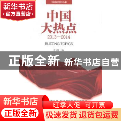 正版 中国大热点:2013-2014:2013-2014 连玉明主编 当代中国出版