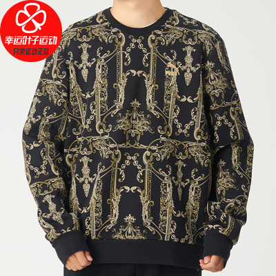 Puma/彪马男装2020冬季新款时尚潮流休闲运动服宽松舒适透气圆领金标印花卫衣套头衫530305-51
