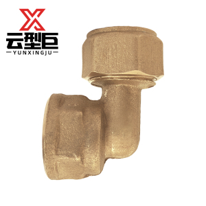 云型巨 铝塑管内丝弯头 铝塑管水管接头太阳能暖气片配件25*1/2(4分)个