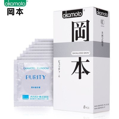 岡本冈本超薄10只装避孕套超薄款润滑安全套 成人情趣计生性用品