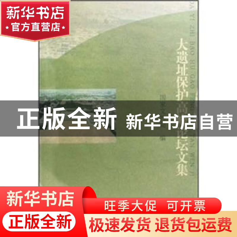 正版 大遗址保护高峰论坛文集 国家文物局 文物出版社 9787501026