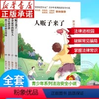 青少年系列法治安全小说(全4册) [正版]小学生安全教育书 智多星管小正 青少年系列法治安全小说套装全套4册6-8-12