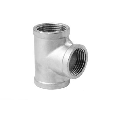 盛京联硕 不锈钢内丝三通DN100 [4寸]304材质个