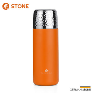 司顿 锤纹保温杯(橙)STY311Y