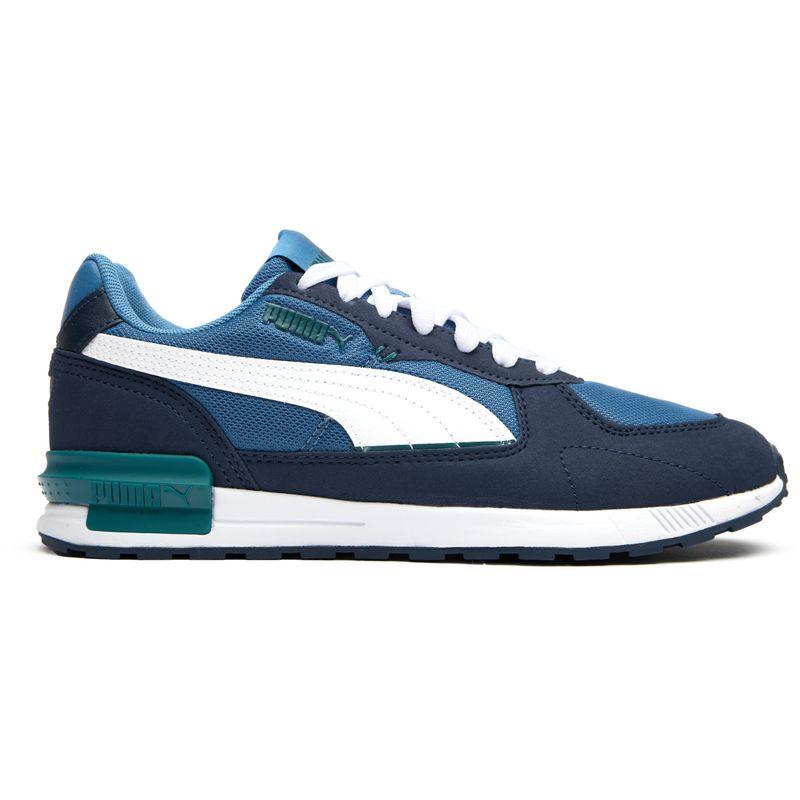 彪马(Puma)儿童运动跑鞋透气舒适休闲训练鞋日常百搭蓝