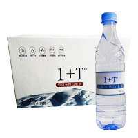 1+T 饮用天然山泉水 525ml*24瓶/箱