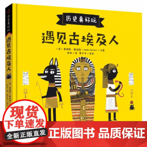 遇见古埃及人(精)/历史真好玩 3-6-8小学生课外阅读书 启蒙绘本 欧洲史古埃及神话故事