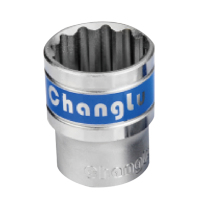 长鹿 1/2"蓝带十二角套筒 17mm
