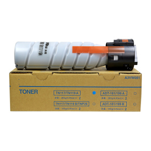 科思特TN119粉盒 适用柯美能达复印机 165 185E 195 206 215 7723碳墨粉筒