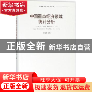 正版 中国重点经济领域统计分析 许宪春主编 北京大学出版社 9787