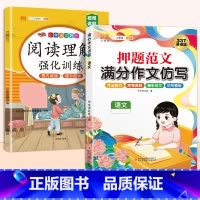 [语文]同步作文仿写+阅读理解(上册) 小学四年级 [正版]斗半匠小学同步作文仿写训练满分押题范文字帖语文人教版小学生英