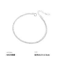 925纯银满天星手链女手环手饰个性时尚韩国网红气质学生2025年夏送女朋友老婆情人节七夕生日礼物