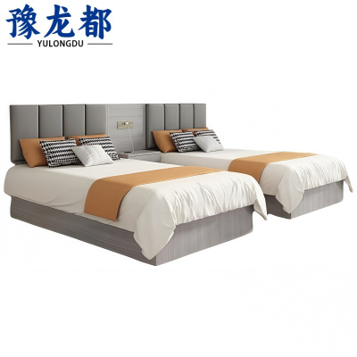 豫龙都床+床垫1.35m套