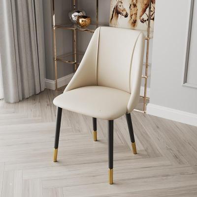 森美人北欧轻奢餐椅家用后现代简约餐桌椅子书房书桌凳子化妆靠背椅