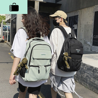 初中生书包女韩版高中学生大容量背包男原宿ulzzang大学生双肩包NEW LAKE