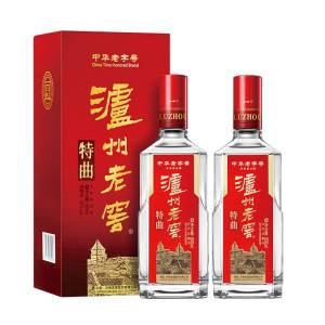 泸州老窖 特曲第十代 52度 500ml*2瓶 浓香型白酒 新老版本年份随机