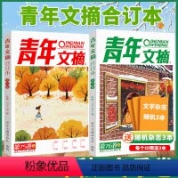 [正版]送书2本青年文摘合订本2023年秋季卷+冬季卷 第75+76卷 两本打包 青少年作文素材初高中学生版杂志过期