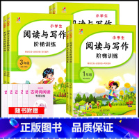 [阅读与写作] 小学一年级 [正版]阅读与写作阶梯训练一二三四五六年级阅读理解强化训练语文课外阅读训练用书语文专项训练