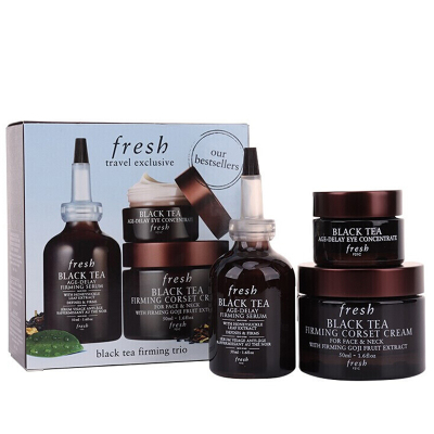 Fresh馥蕾诗红茶三件护肤套装：精华50ml+眼霜15ml+面霜50ml