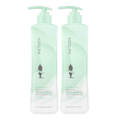 阿道夫 白牡丹香氛洗护套装白牡丹洗发水800ml*2瓶+赠2中样6小样(赠品香型随机发)(NM)