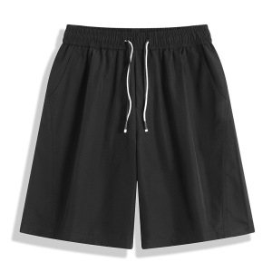 男装夏季新品短裤男潮牌简约纯色基础款休闲裤宽松运动五分裤