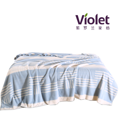 紫罗兰云朵绒纯色毯200x230cm款号:VDZLPMT13799