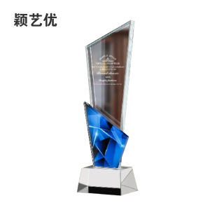 颖艺优 水晶/金属/高档奖杯等样式可选 定制一 个