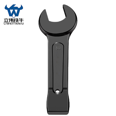 立伟铁牛敲击呆扳手80mm/把