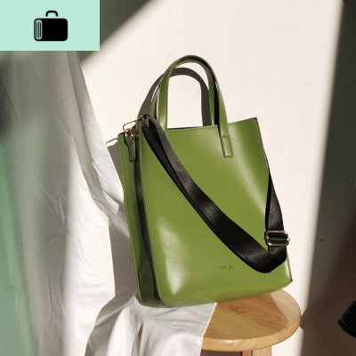 包包女2020春夏新款原创纯色大容量手提包OL通勤单肩包百搭斜跨包NEW LAKE女斜挎包