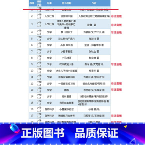 小学1-2年级书目[全套20册] [正版]爸爸的画沙坪小屋非注音版华东师范大学出版社一年级二年级三年级上下册丰子恺绘丰陈
