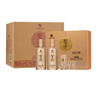 习酒金钻习酒 酱香型白酒 53度500ml*2瓶*3盒 礼盒整箱装