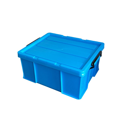 臻远ZY-SNXD-82收纳储物箱长方形物流中转箱带盖子 470*390*204mm