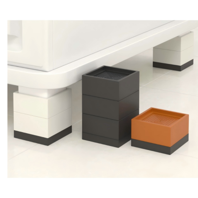 居萃缘 床脚垫家具脚承重增高垫子滑防 颜色随机一个