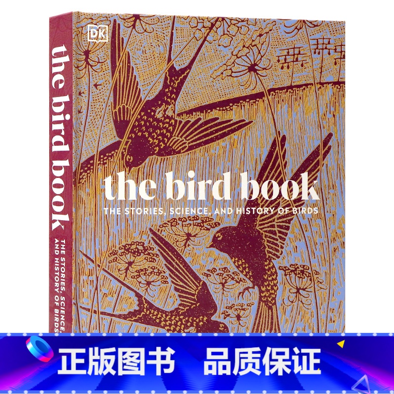 [正版]DK出品 The Bird Book 鸟类之书百科全书 英文原版鸟类的故事科学和历史指南视觉图解科普百科摄影自