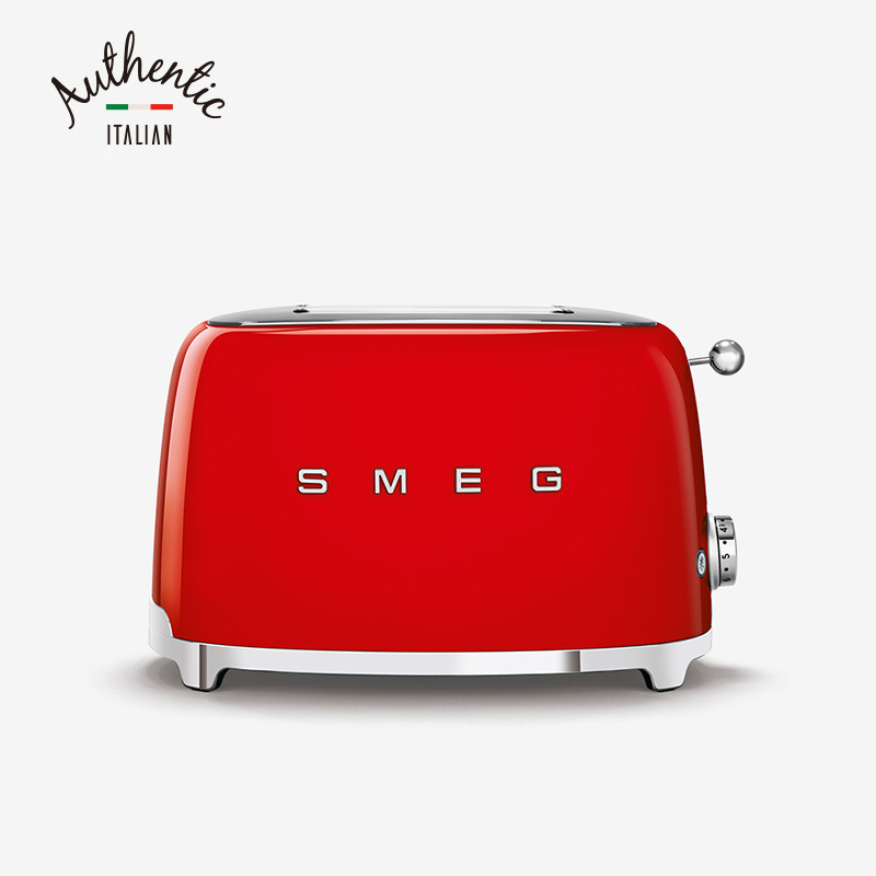 smeg斯麦格 意大利进口 复古烤面包机多士炉 早餐机迷你三明治吐司机