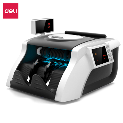 得力(deli)3908S语音双屏验钞机点钞机办公验钞机