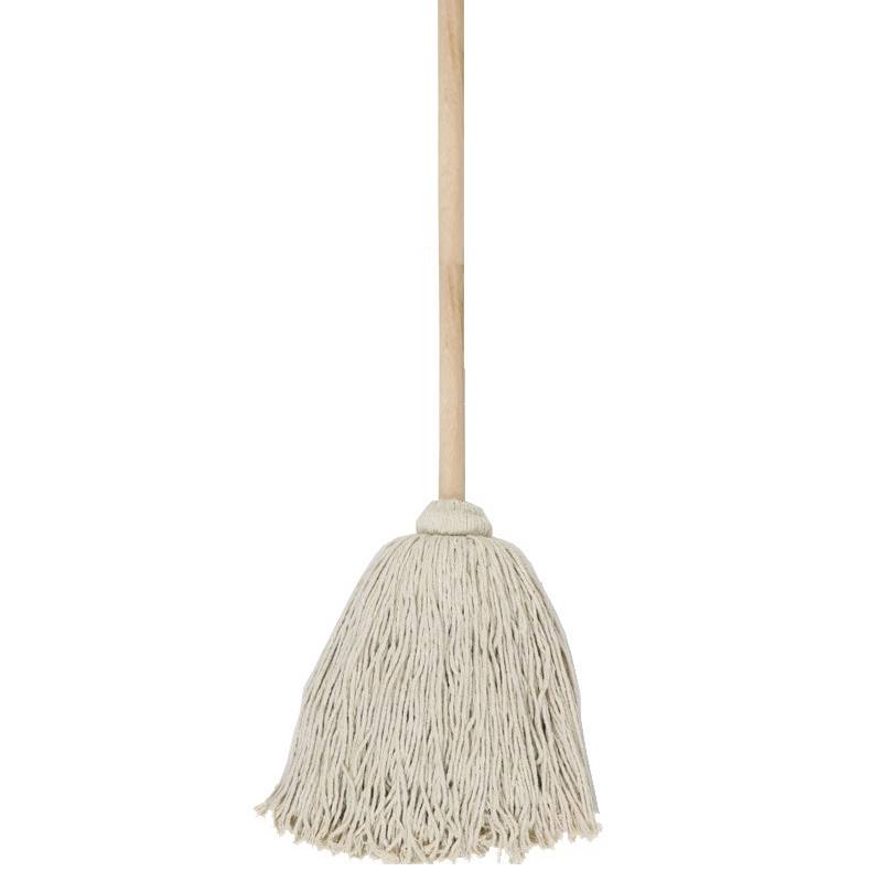 老房太太 棉线圆头拖把 大号线头约重500g 木杆拖布 墩布 棉线地拖 L112/把