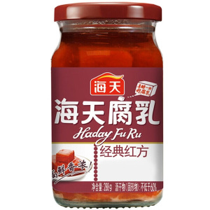 海天红方腐乳288g/瓶