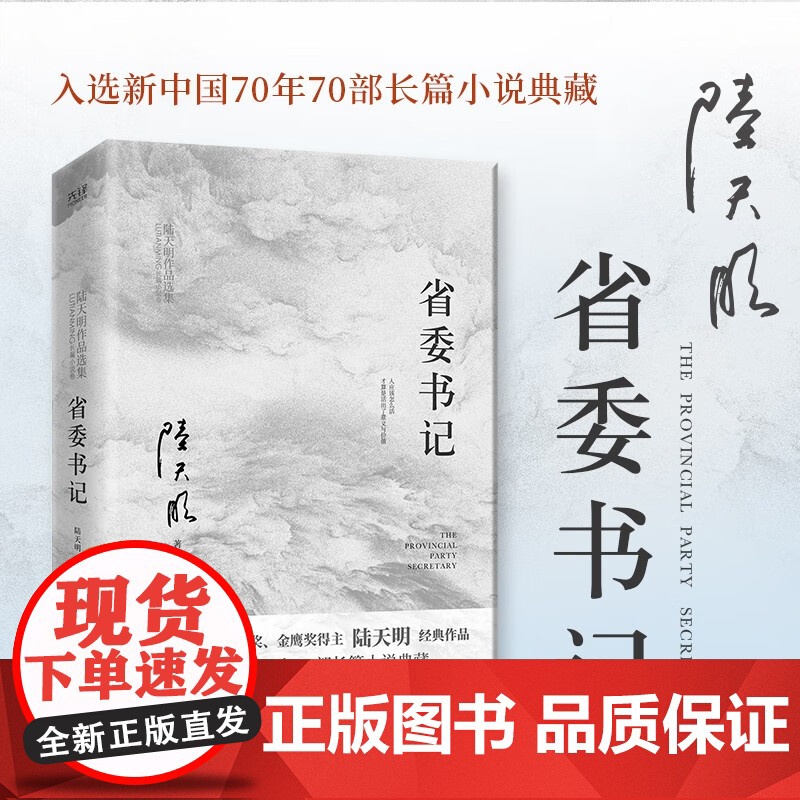 午阅正版 云仓 省委书记(国家图书奖、飞天奖、金鹰奖得主陆天明经典作品,电视剧《省委书记》原著小说)