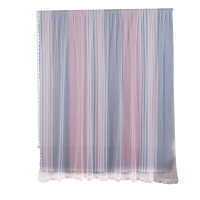 美帮汇魔术贴窗帘布2026新款 卧室全遮光遮阳免打孔小窗帘短窗挡风