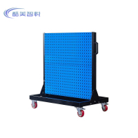 酷美智悦 工具架2层双面移动款1090*960*610mm KM-JZ382 个