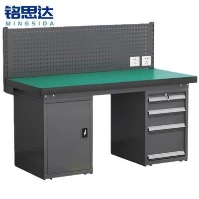 铭思达钳工操作台1.5米四抽一门张