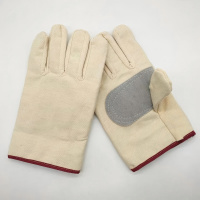 依莲纱嫚 手心加皮手套 均码/双