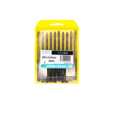 梦涵杰 十字三角钻 MHJ-5.0mm 个