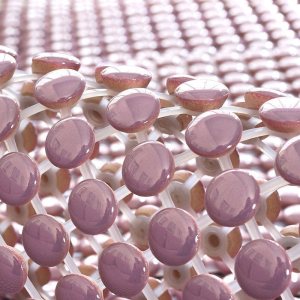 夏季陶瓷凉垫 客厅沙发凉席垫夏天款防滑欧式全包萬能套罩坐垫子 单陶瓷-晶彩金沙红 50*50办公椅垫、汽车坐垫