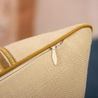 家柏饰(CORATED)中式抱枕客厅沙发大靠垫绣花靠枕定制不含芯抱枕套4545